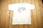Vintage 1990s Fishing Theme T-Shirt