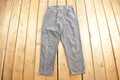 Vintage 1980s Gitano Grey Tapered Jeans Size 31 x 26.5