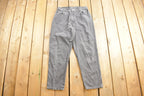 Vintage 1980s Gitano Grey Tapered Jeans Size 31 x 26.5