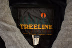 Vintage 1980s Suede Leather Treeline Jacket