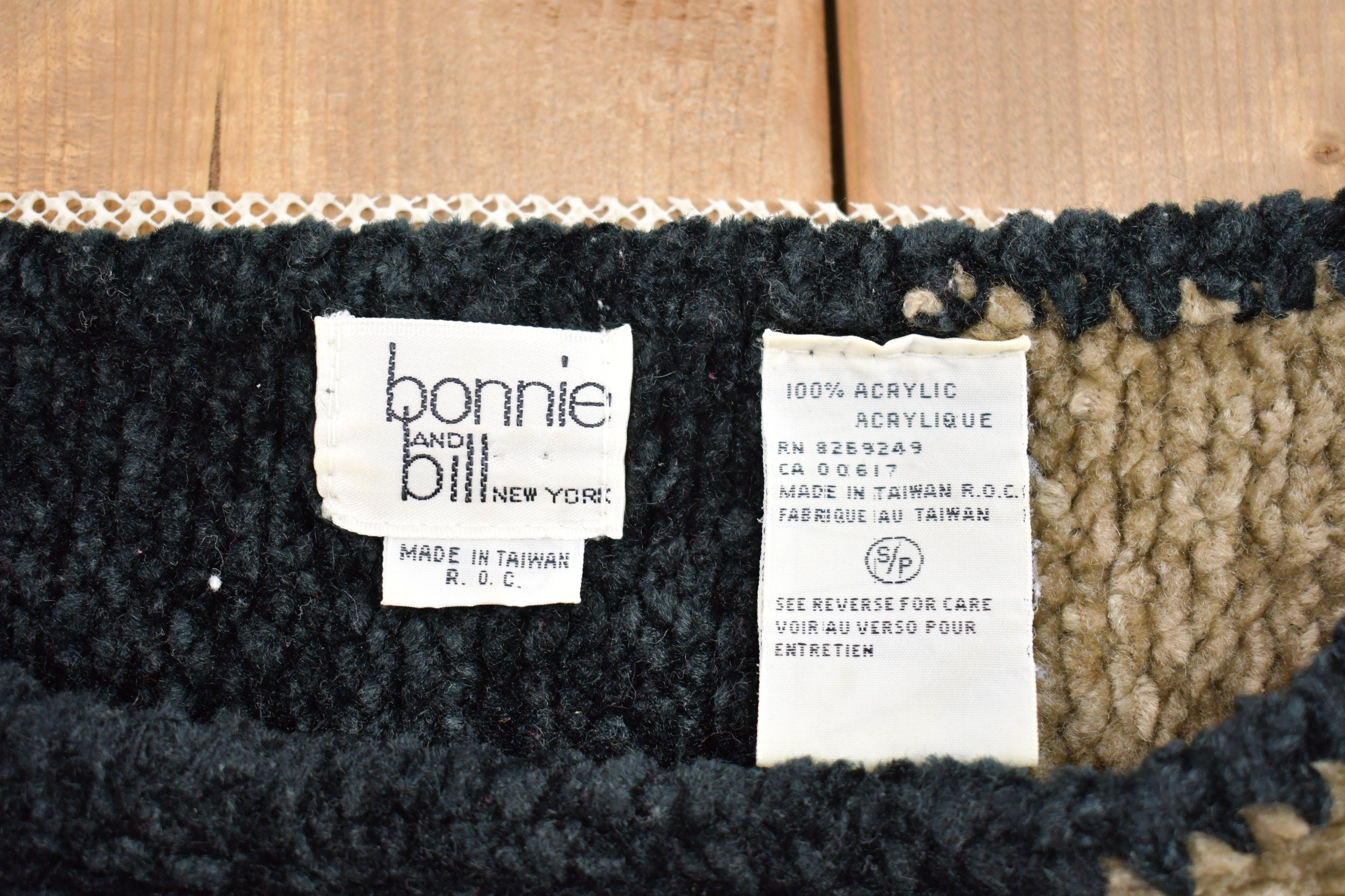 Vintage 1990s Bonnie And Bill Knitted Sweater