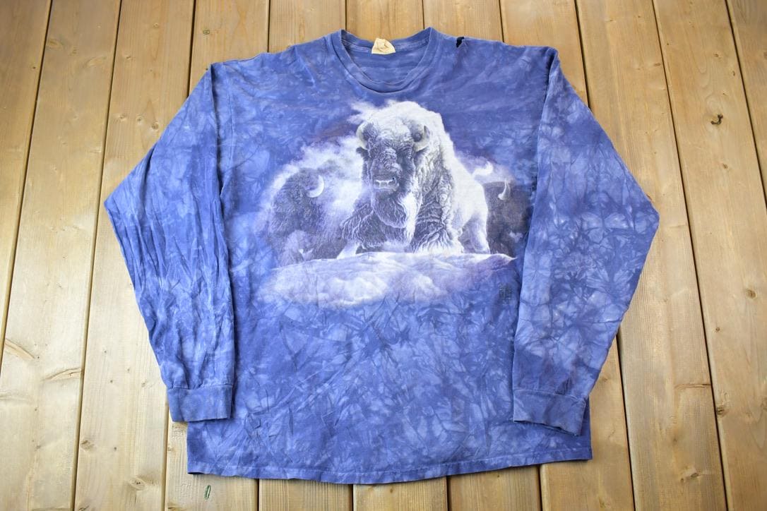 Vintage 1990s Buffalo The Mountain Crewneck