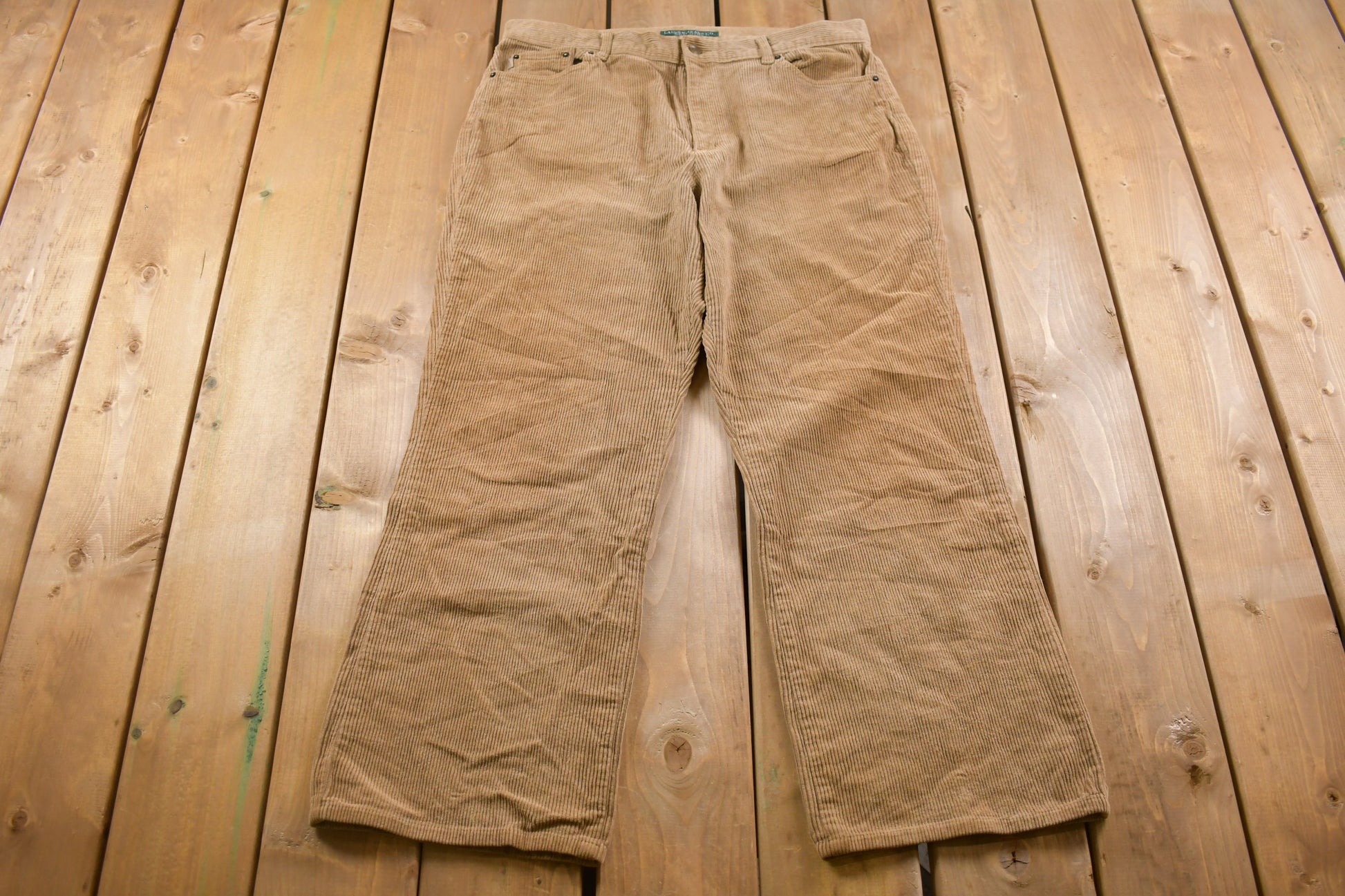 Vintage 1990's Ralph Lauren Corduroy Pants 36 x 30