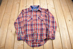 Vintage 1980s Sears Lined Plaid Jacket
