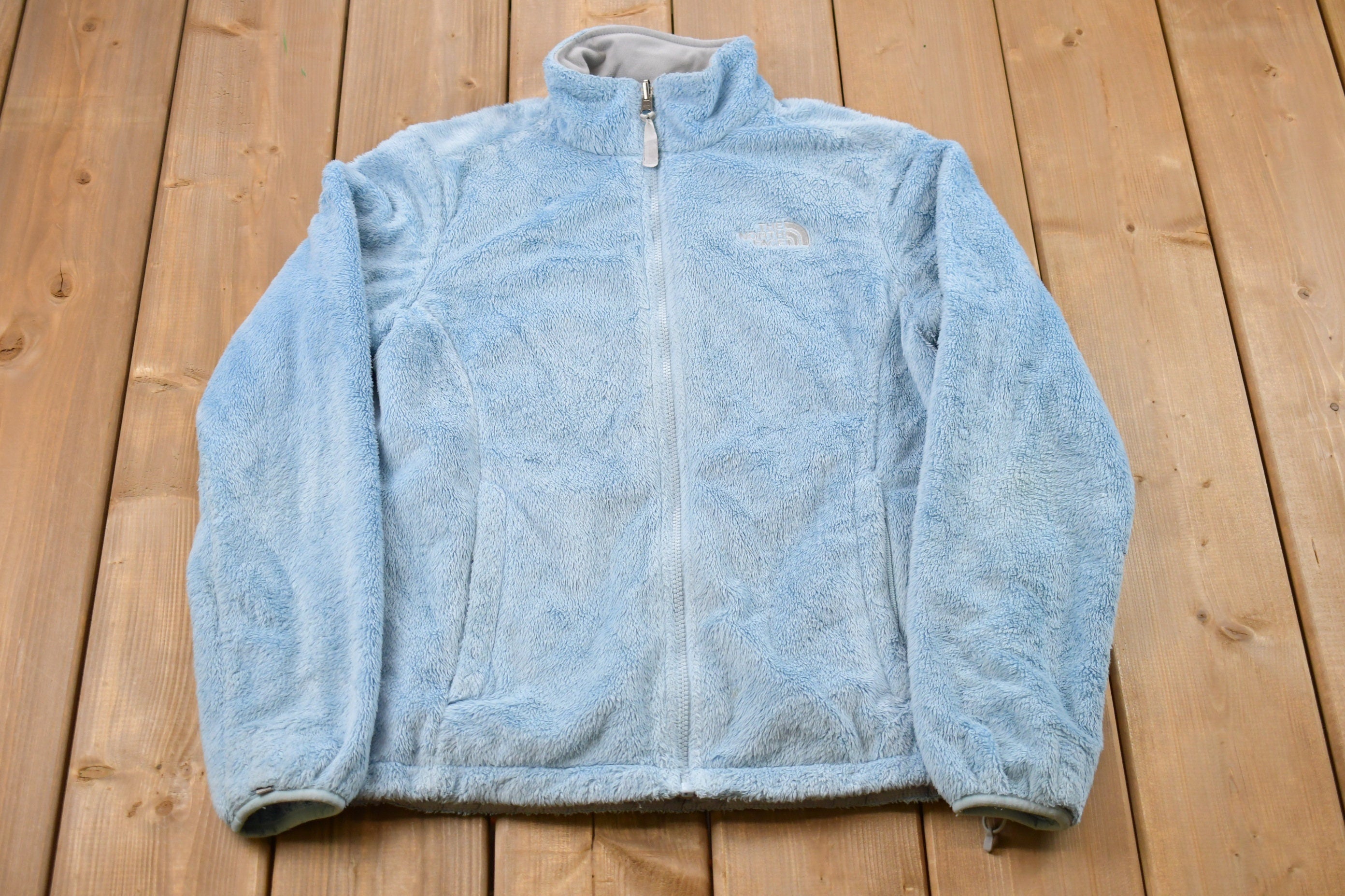 Vintage 1990s The North Face Zip Up Fleece Sweater