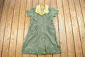Vintage 1970s Button Up Sun Dress