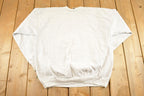 Vintage 1990s Cute Seal Mystic Marinelife Aquarium Souvenir Crewneck Sweatshirt Men's L