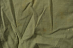 Vintage 1970s Army Military Green Button Up Shirt
