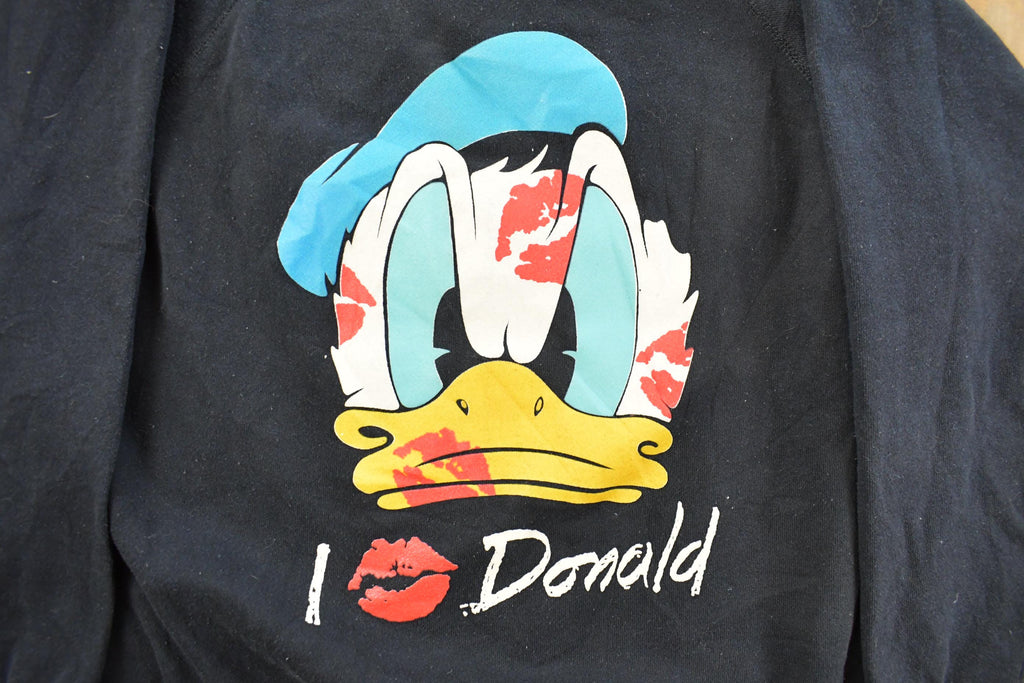 Vintage 1990s Donald Duck Disney Crewneck Sweatshirt Men's Large  Vintage Sweatshirt  Vintage Disney  Mickey Mouse  90s Cartoon