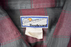 Vintage 1990s Boulevard Plaid Button Up Flannel Shirt Size XXL