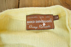 Vintage 1970s Added Dimensions Knit Cardigan Sweater Men's XXL