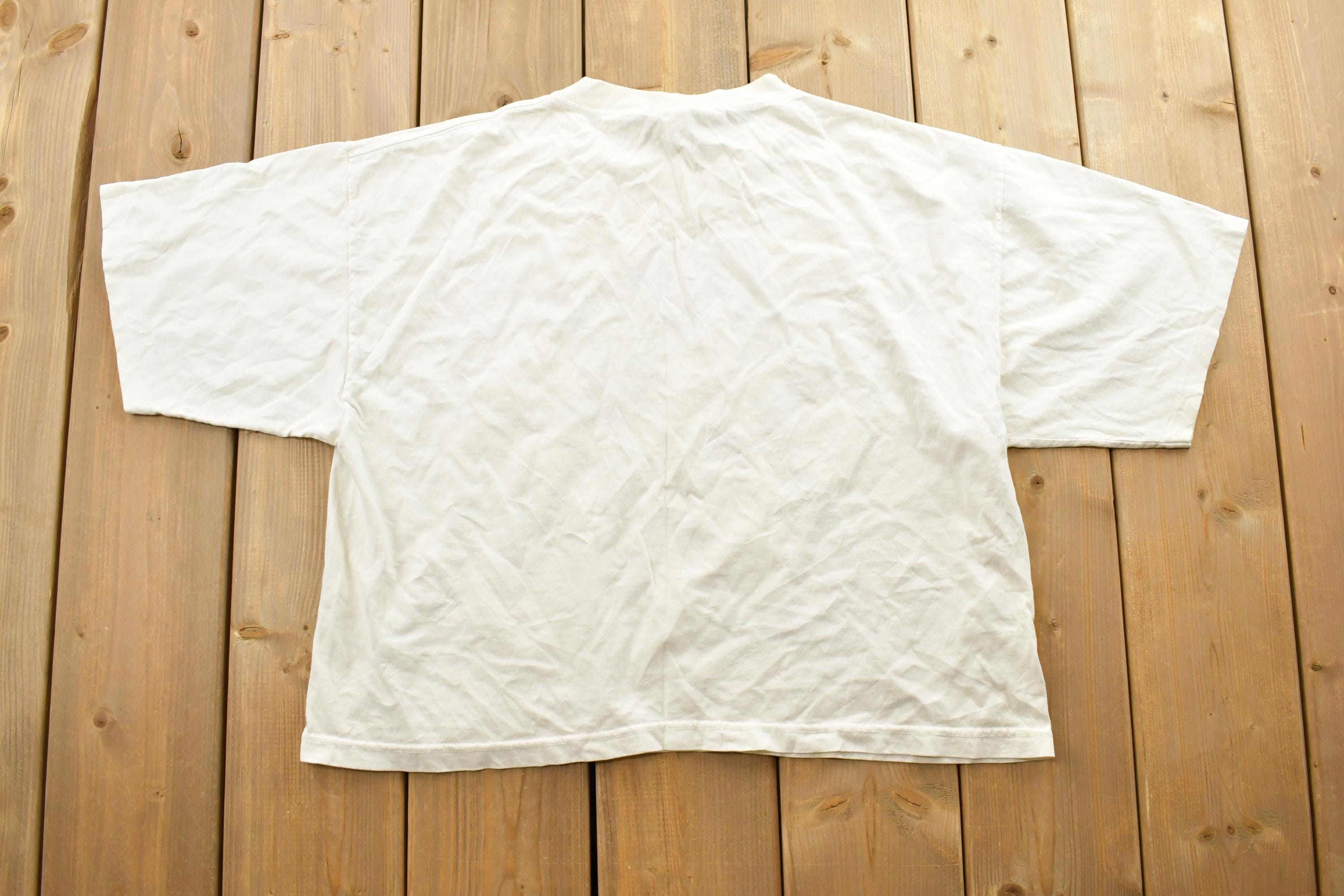 Vintage 1990s Body Details Fitness Graphic T-Shirt