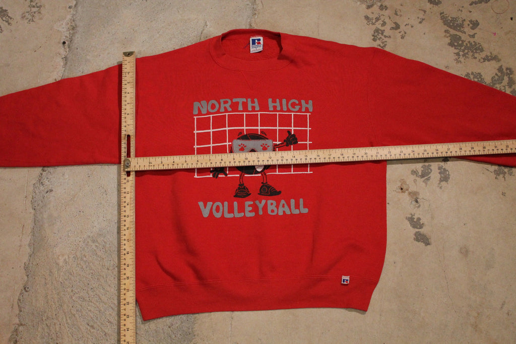 Vintage 1990s North High Volleyball Crewneck Sweater
