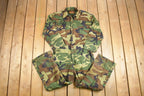 Vintage 1980s Caliber Woodland Camo Jumpsuit