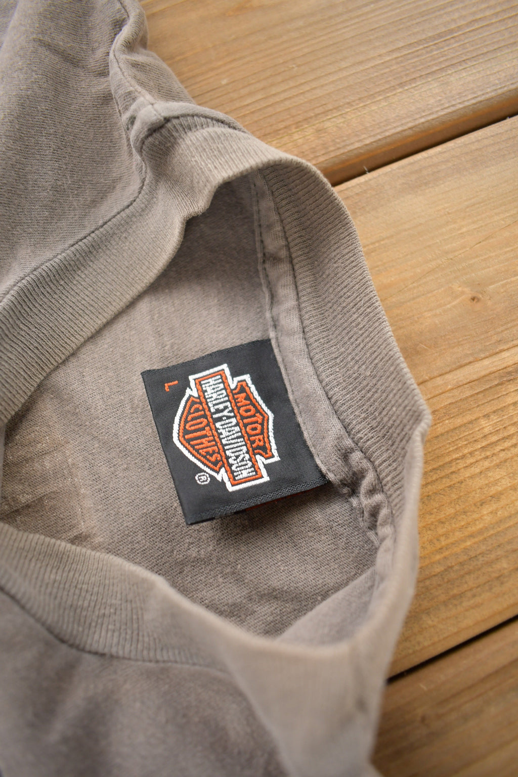 Vintage 1990s Bartels' Harley Davidson West Los Angeles Single Stitch Graphic T-Shirt Made In USA