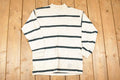 Vintage 1990s Calvin Klein Striped Crewneck Shirt Women's L