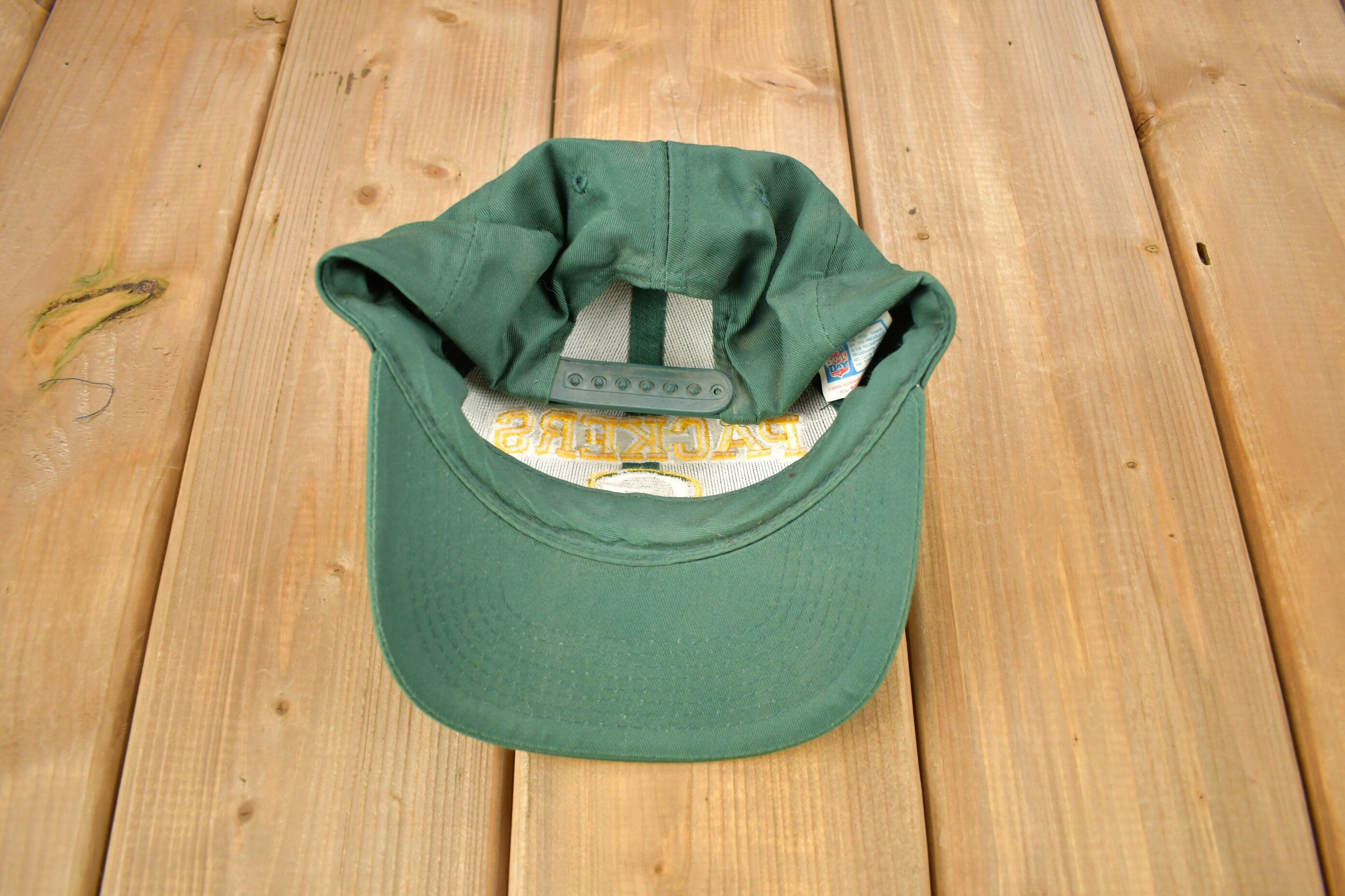 Vintage 1990s Green Bay Packers NFL Snap Back Hat