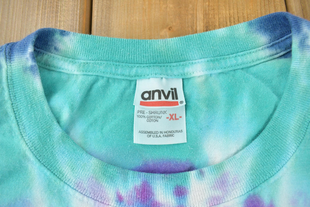 Vintage 2004 Grateful Dead New Years Eve Tie Dye Band T Shirt