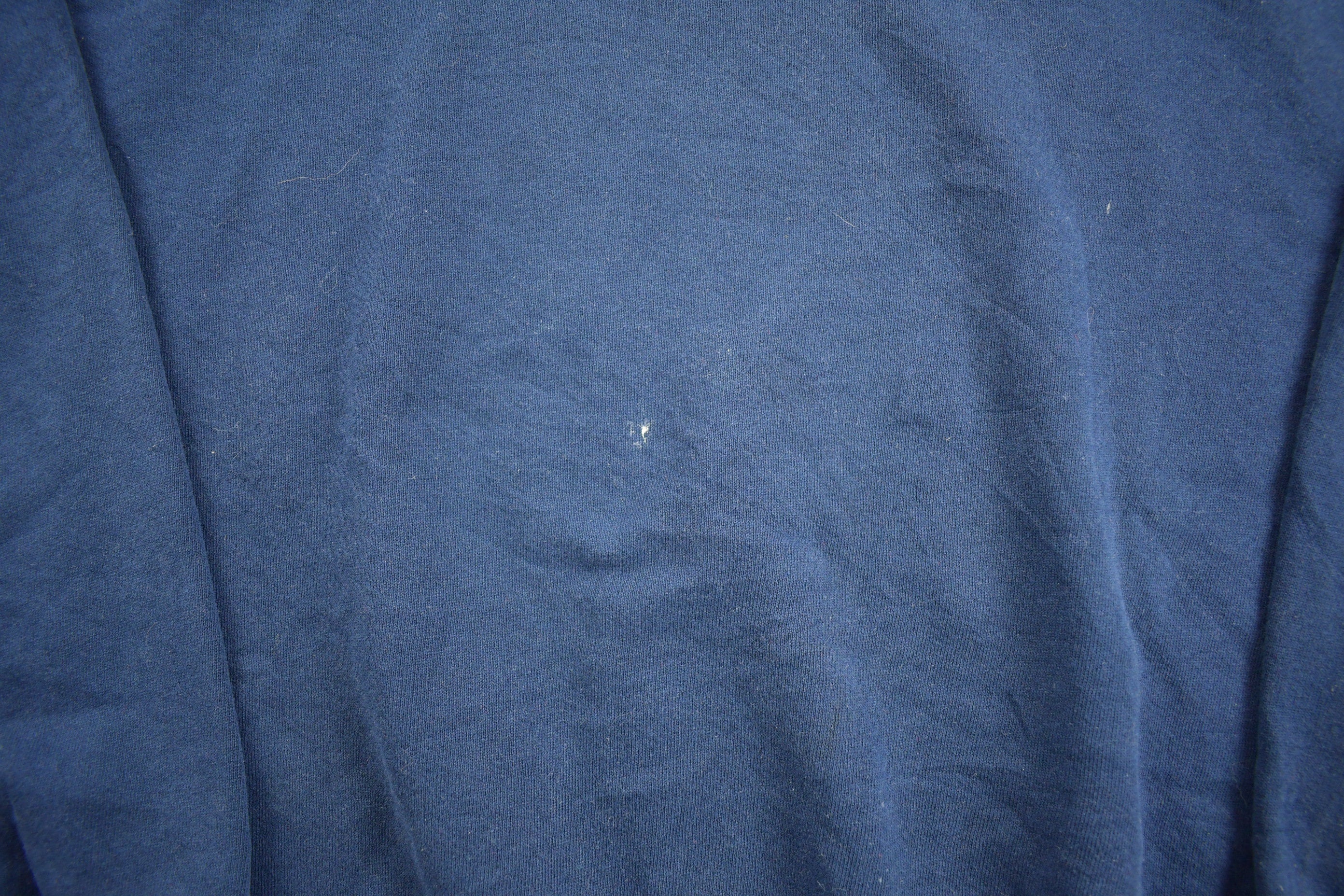 Vintage 1990s Navy Blue Jerzees Blank Crewneck Sweatshirt