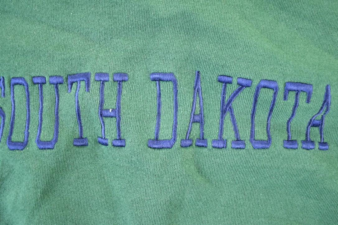 Vintage 1990s South Dakota Crewneck Sweatshirt Mens XL