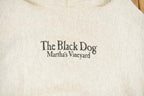 Vintage 1990s The Black Dog Marthas Vineyard Pro Weave Hoodie Men's Medium