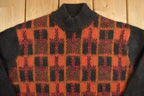 Vintage 1980s Knitted Mock Neck Sweater