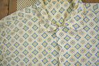 Vintage 1950s Single Needle All Over Print Button Up Shirt