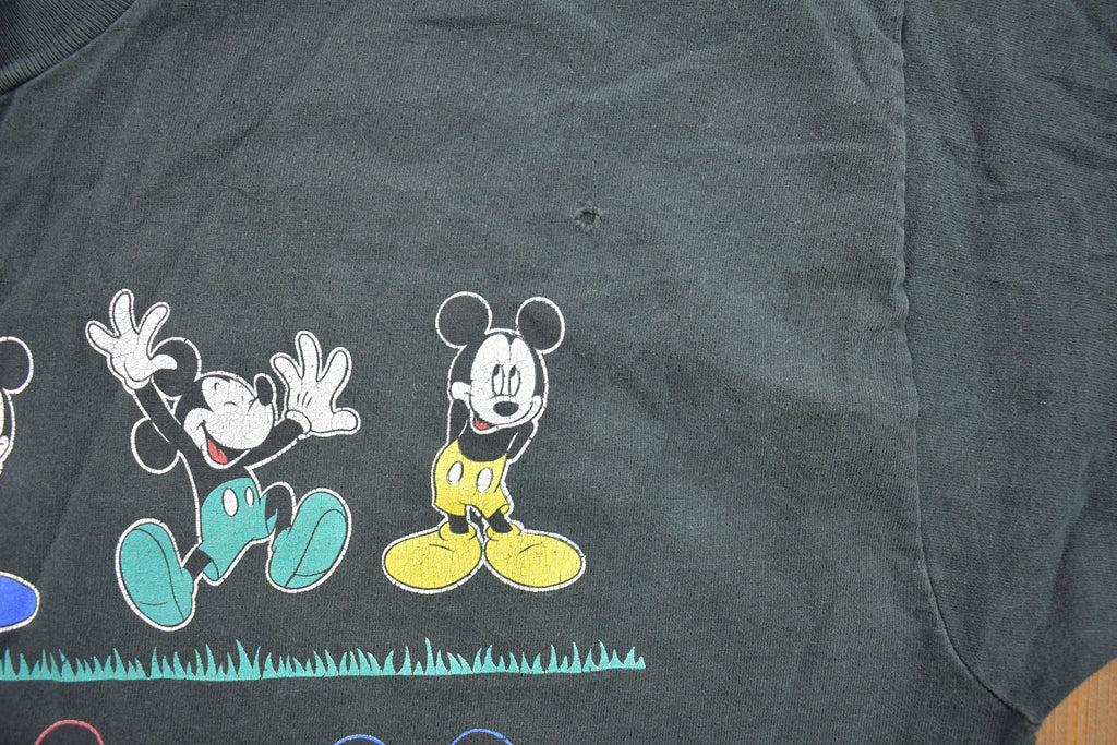 Vintage 1990s Mickey Mouse Cartoons Graphic T Shirt