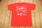 Vintage 1991 Michigan Festival Graphic T Shirt