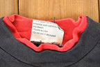 Vintage 1990s Artisans AOP Christmas Double Collar Crewneck Sweatshirt Men's M