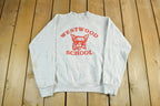 Vintage 1990s Westwood School Collegiate Crewneck Mens Medium