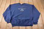 Vintage 1990s RVYC Jet Express Cruise Embroidered Souvenir Crewneck Sweatshirt