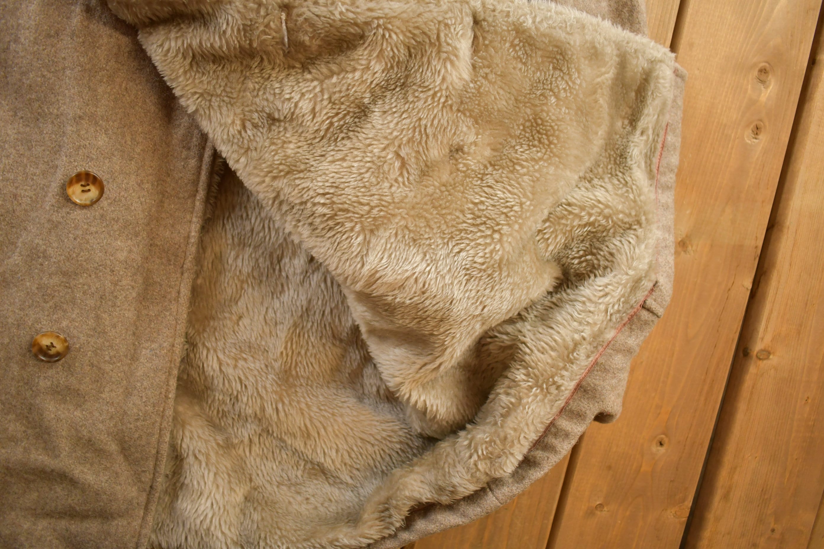 Vintage 1980s Ricardo Oliver Fur Coat