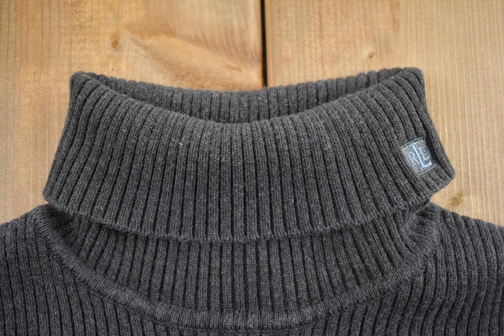 Vintage Knitted Polo Ralph Lauren Turtle Neck Sweater