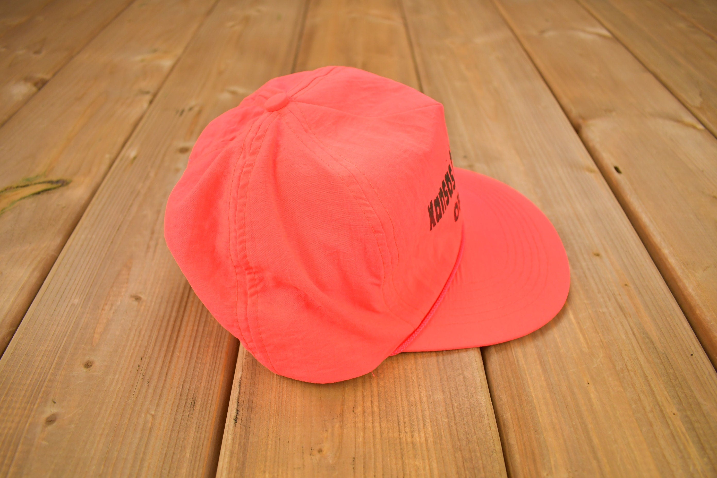 Vintage 1990s Kansas City Air Racer Official Snap Back Hat