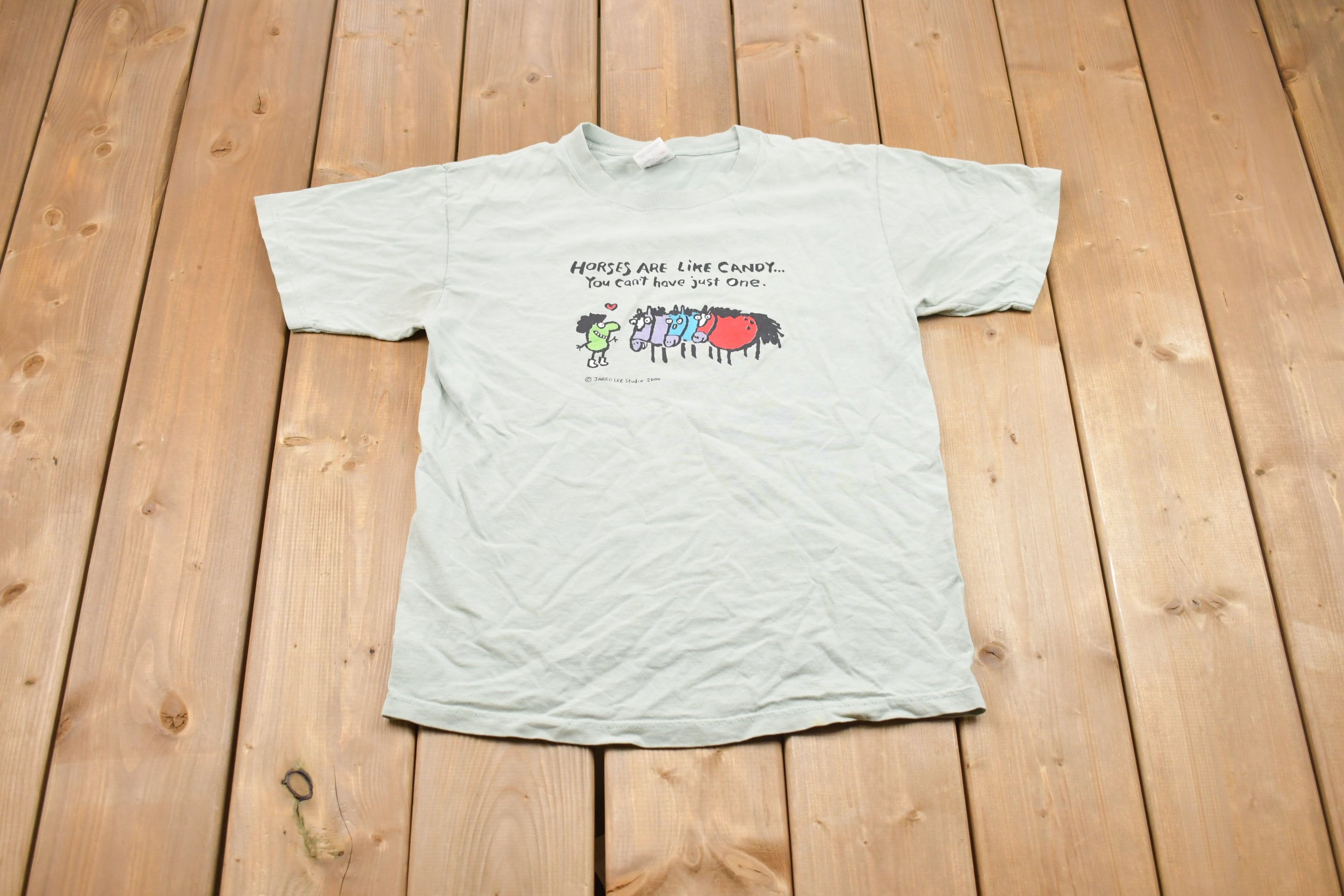 Vintage 1990s Horses Are like Candy T-shirt