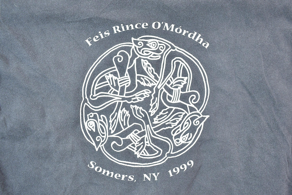 Vintage 1999 Feis Rince O Mordha Sommers New York Irish Souvenir T-Shirt