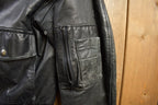 Vintage 1990s Aeropostale Olde Hide House Leather Bomber Jacket