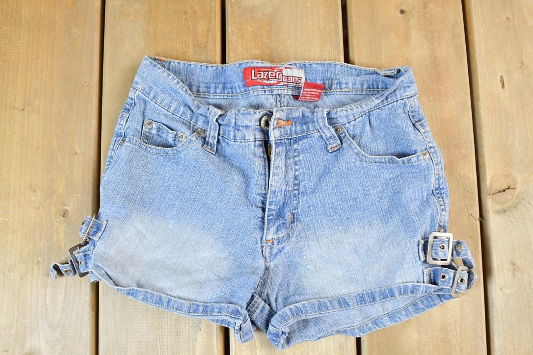 Vintage 1990s Lazer Jean Shorts