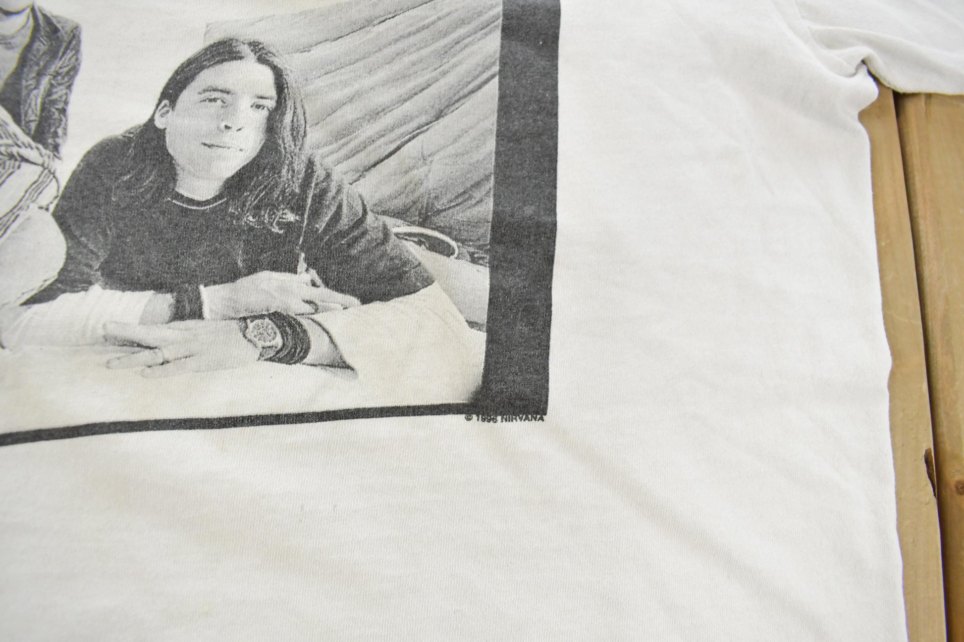 Vintage 1996 Nirvana Graphic Band T-Shirt Men's XL