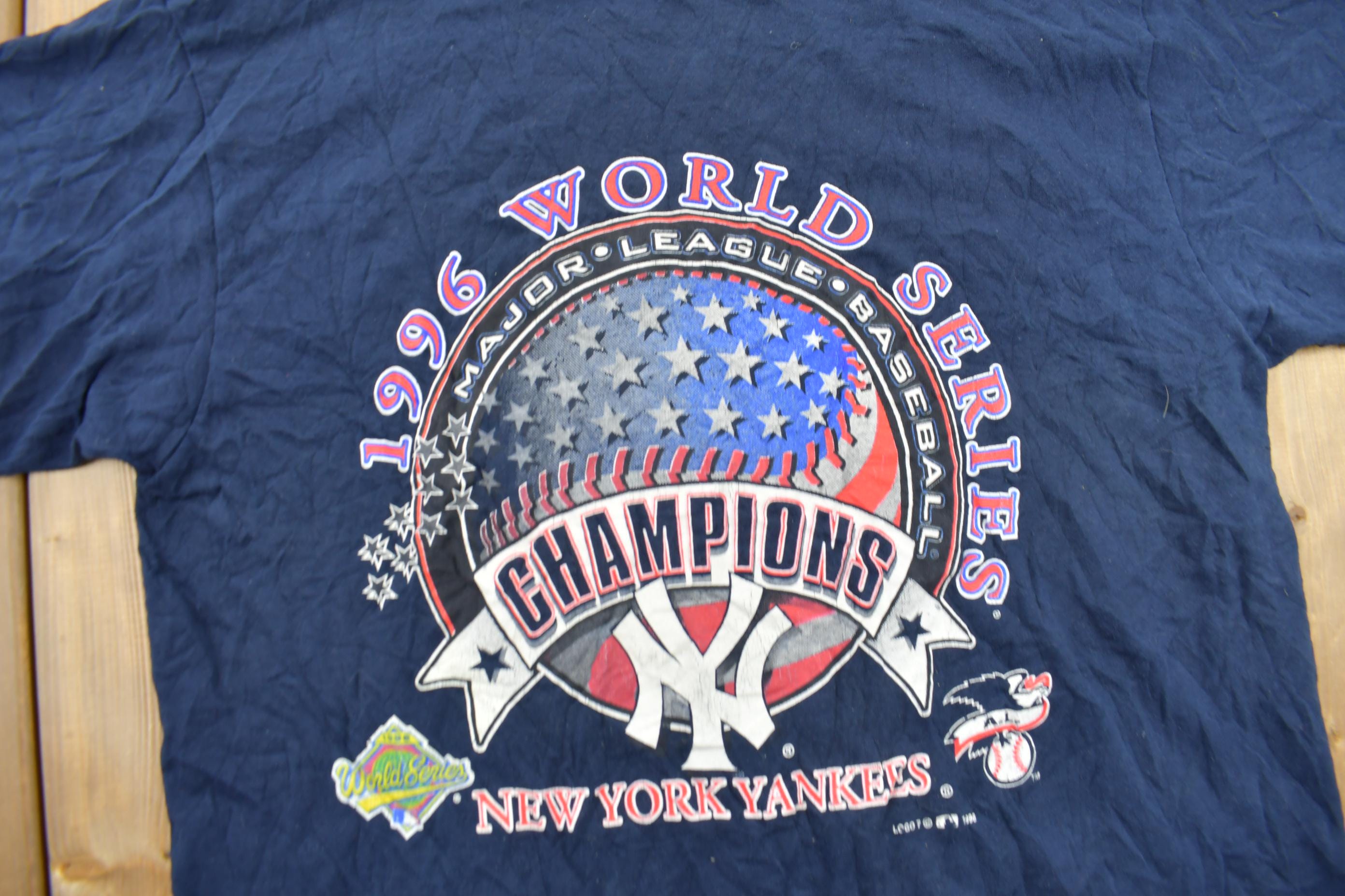 Vintage 1996 New York Yankees MLB World Champions Graphic T Shirt