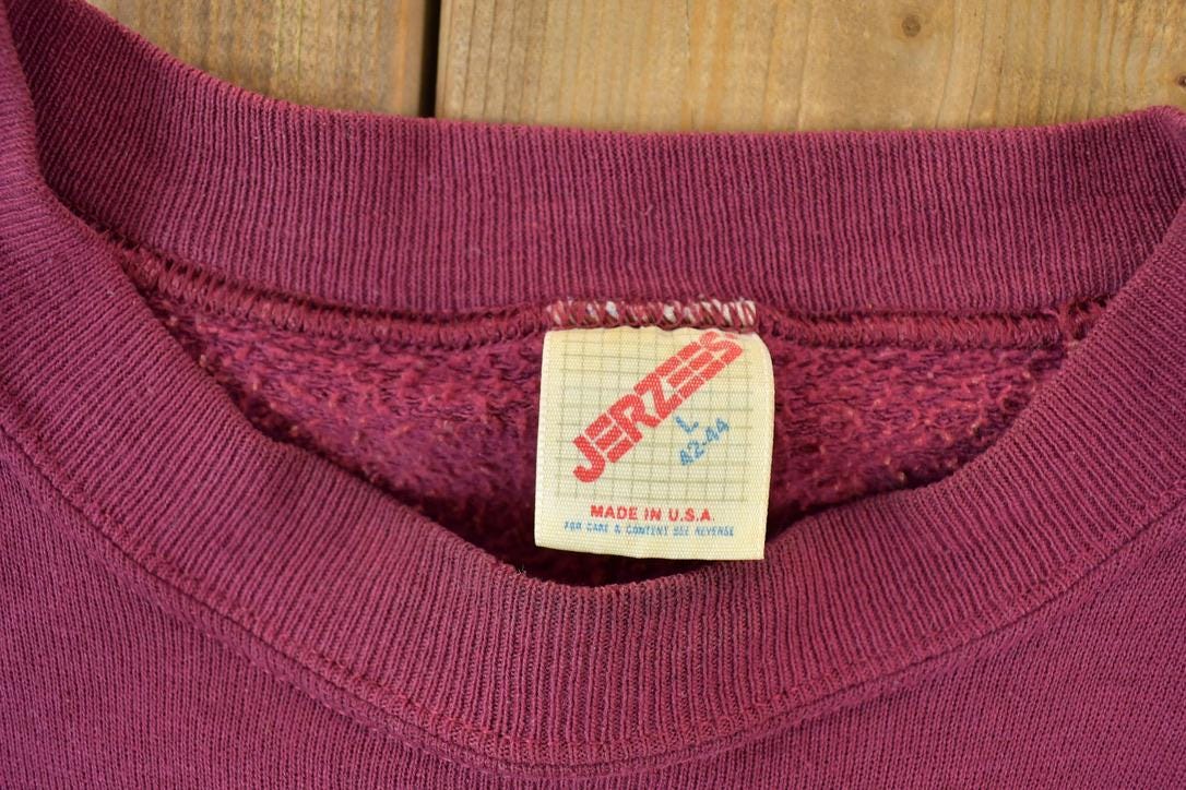 Vintage 1990s Jerzees Blank Crewneck Sweatshirt