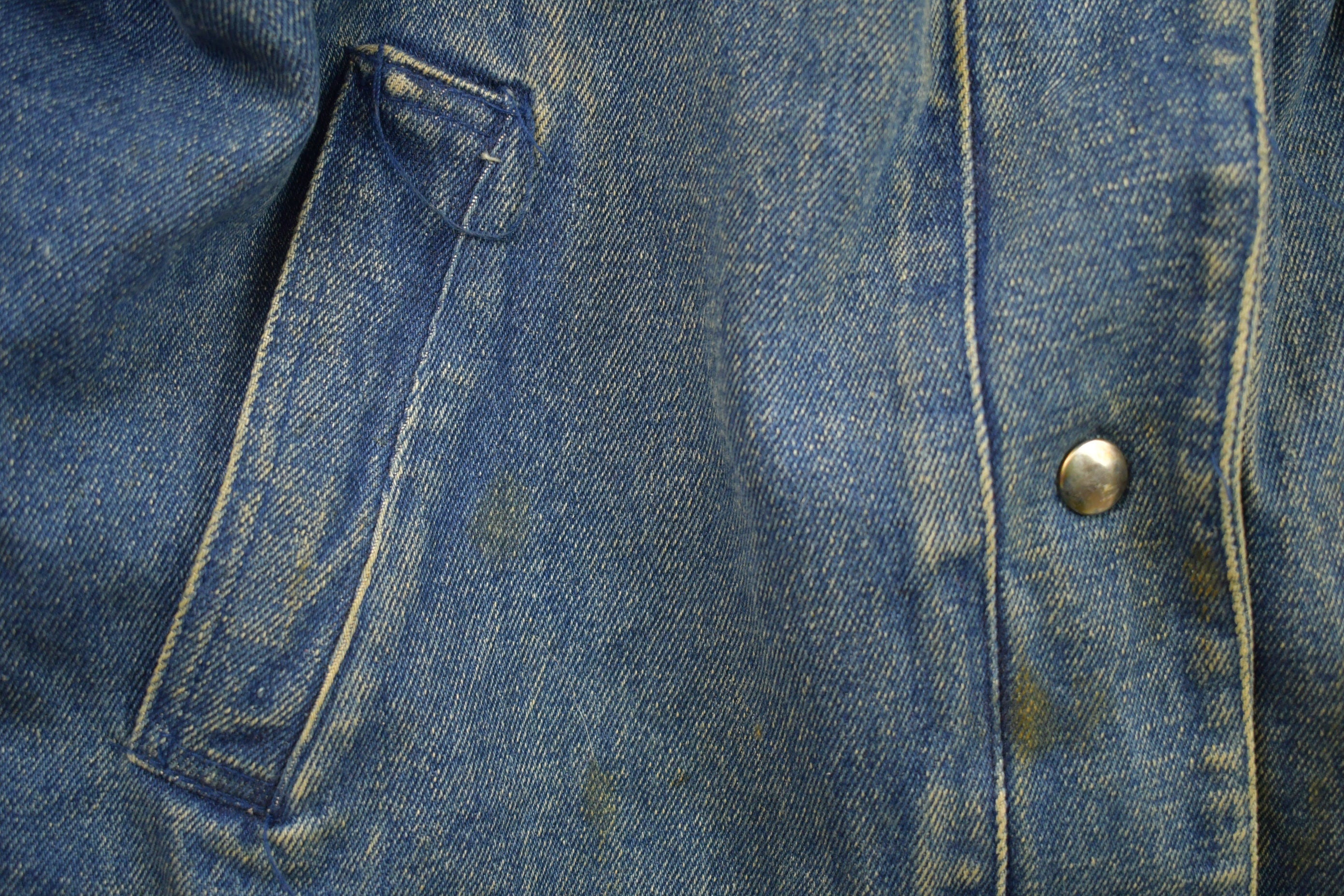 Vintage 1990s The Jack Set Denim Button Up Jacket