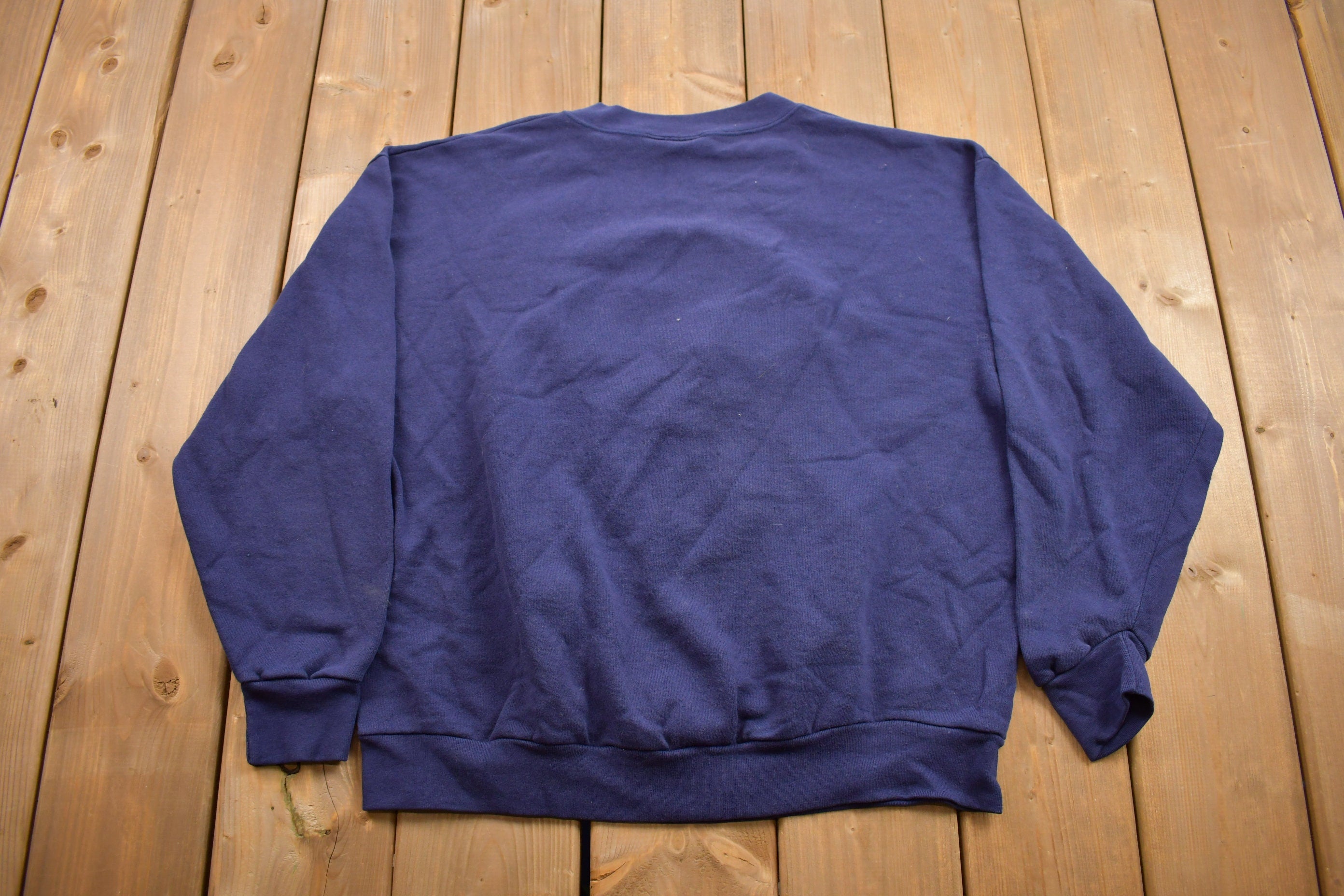 Vintage 1990s Cute Grandma Embroidered "G" Crewneck Sweater