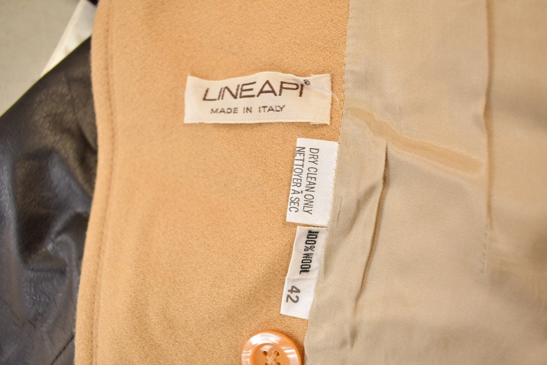 Vintage 1990's Lineapi Wool Blazer Jacket