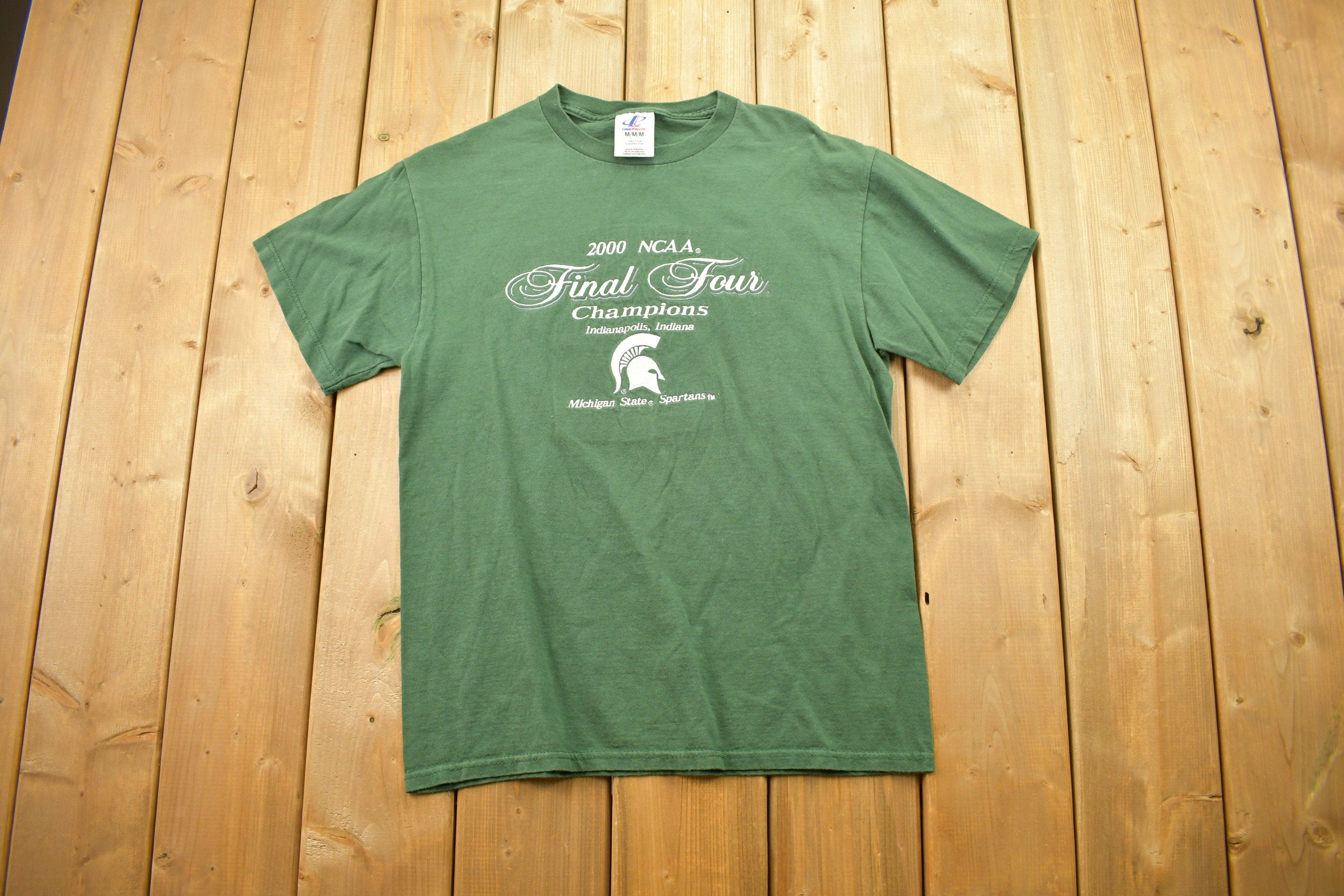 Vintage 1990s Michigan State University Spartans Graphic T Shirt