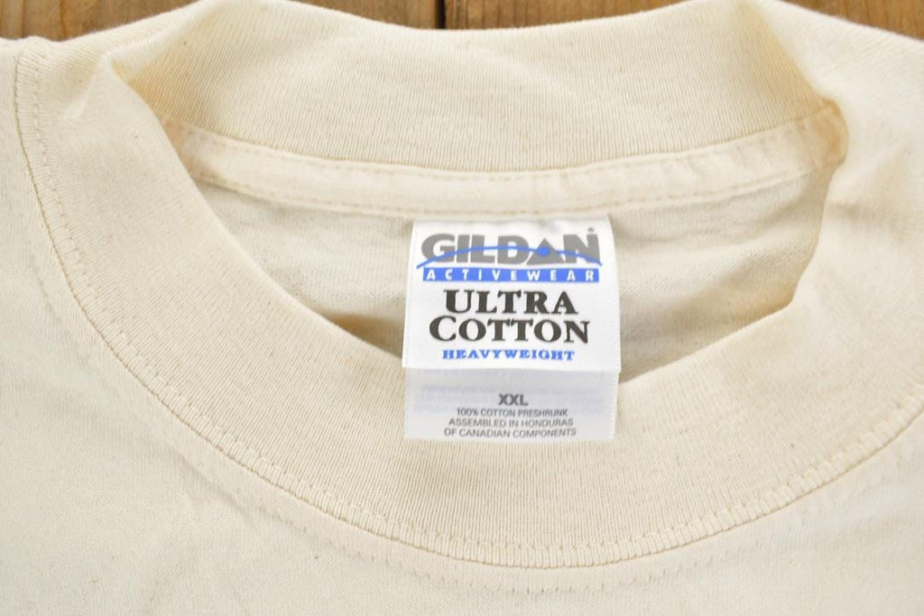 Vintage 1990s Real Men Real God Souvenir T-Shirt