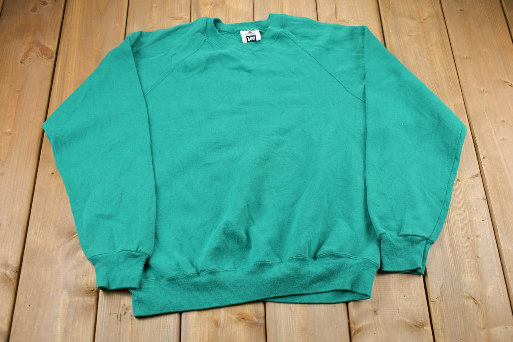 Vintage 1990s Lee Raglan Basic Crewneck Sweatshirt