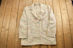 Vintage 1990s Bleyle Patterned Blazer Jacket