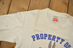 Vintage 1992 Looney Tunes Property Of Six Flags Graphic T Shirt